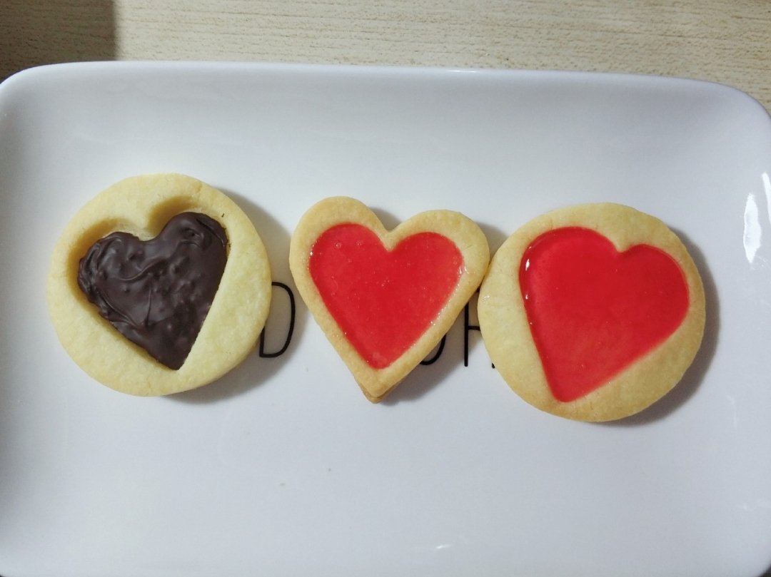包涵着满满的爱---Q糖爱心饼干