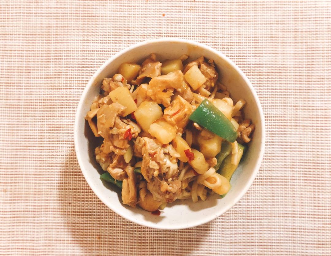 大盘鸡（附皮带面做法）
