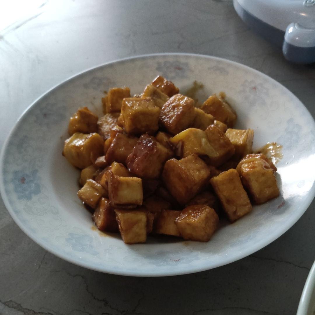 无敌好吃的香煎豆腐