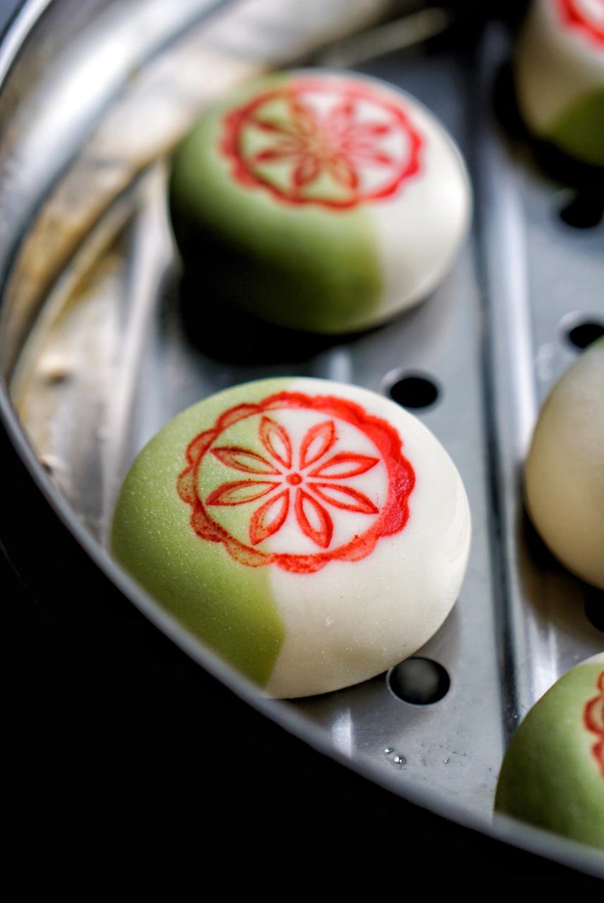 头露做的印花小馒头(糕模)