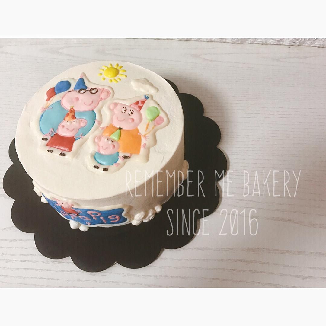 小猪佩奇芝士转印