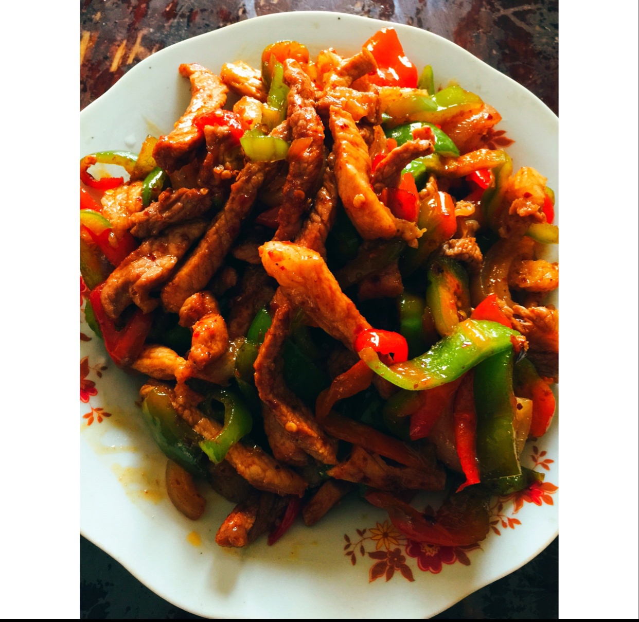 青椒肉丝