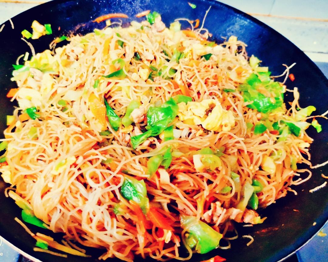 炒米粉干的做法