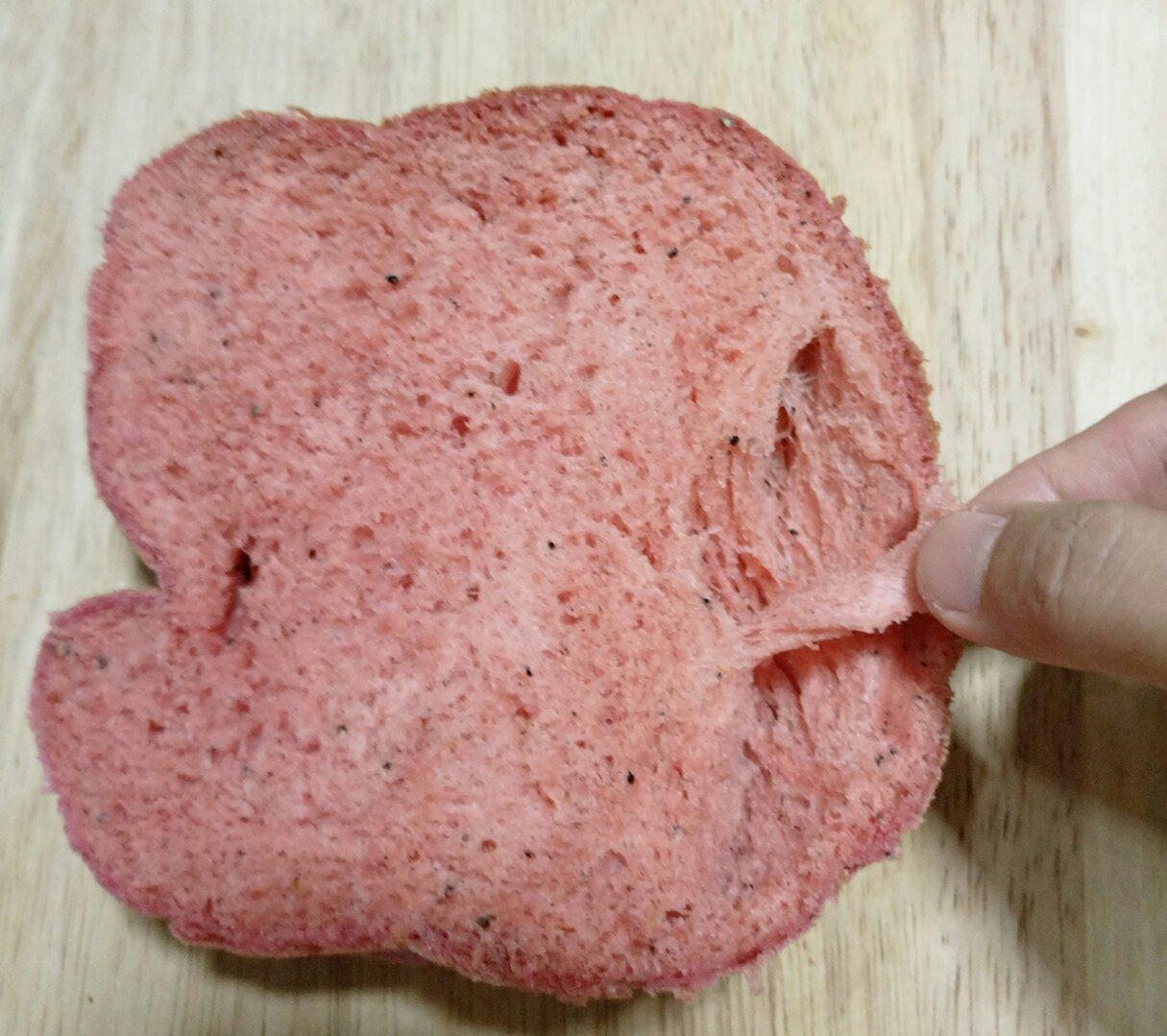面包机版火龙果土司