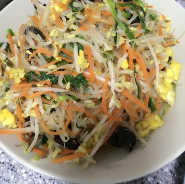 家常炒合菜