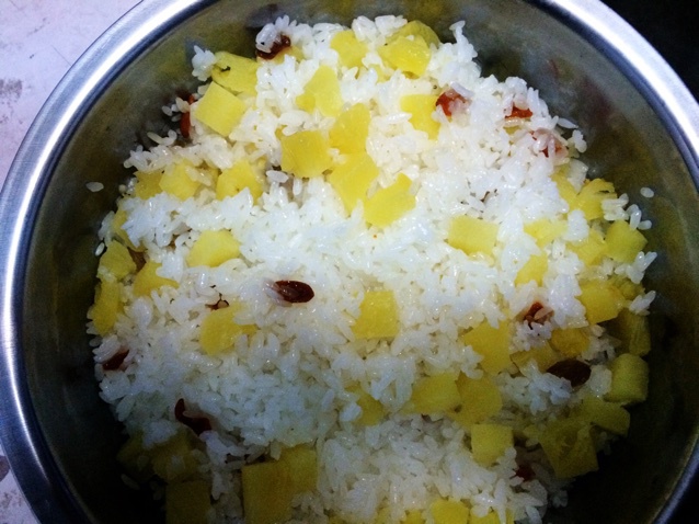 糯米菠萝饭