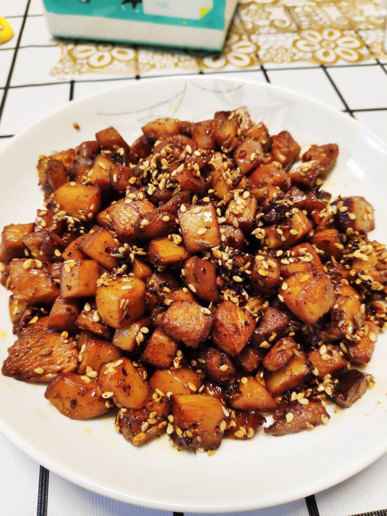 鸡胸还可以这样吃~麻辣香