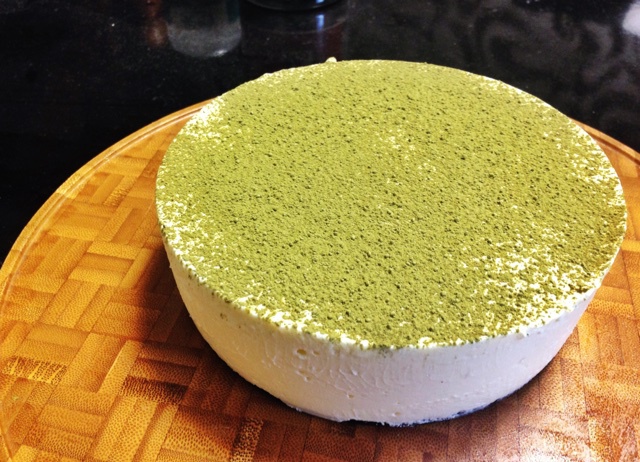 抹茶冻芝士蛋糕