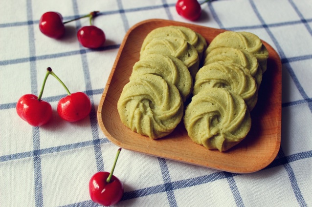 【麦记手作】抹茶拿铁曲奇 美妙的碰撞