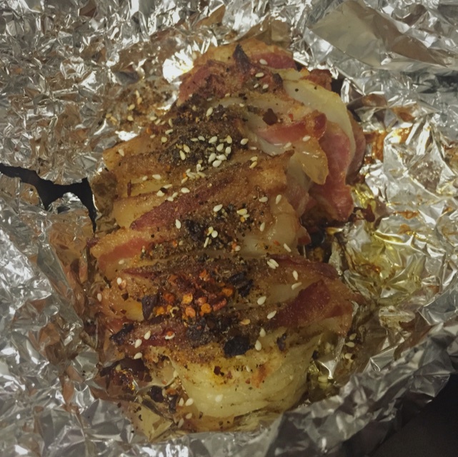 培根风琴烤土豆