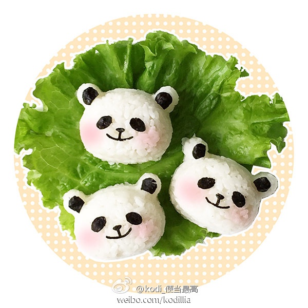 寂寞便当熊猫饭团