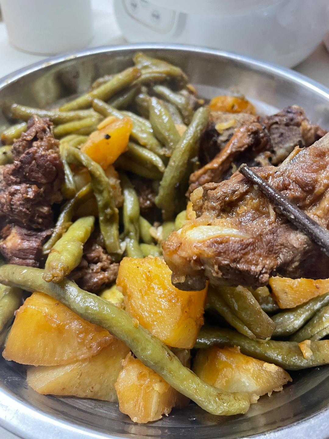 芸豆土豆炖排骨