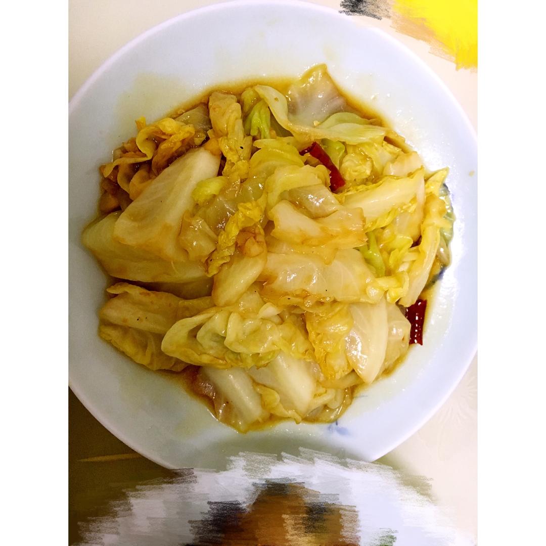 蚝油手撕包菜