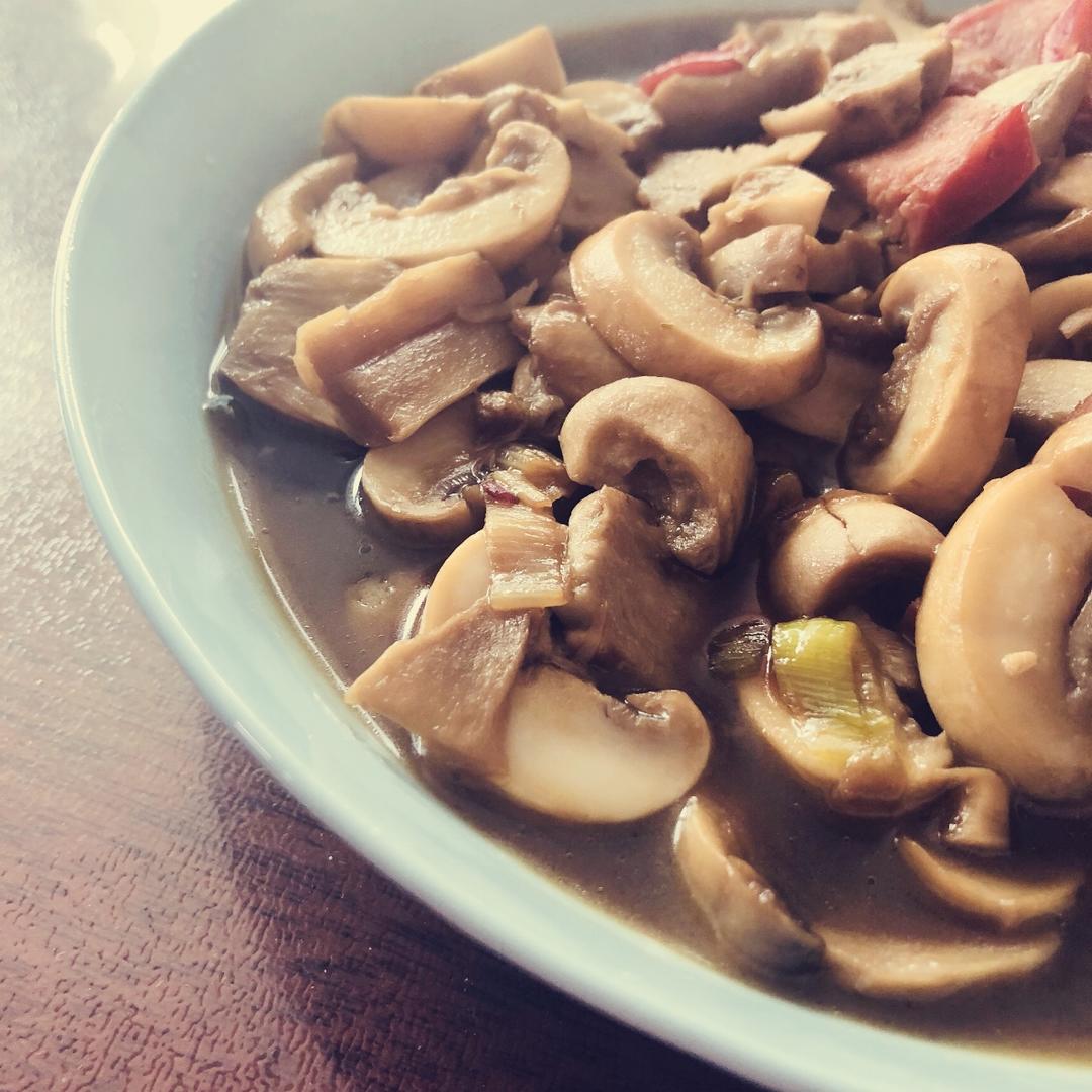 “鲜”美的简单快手菜——素炒鲜口蘑