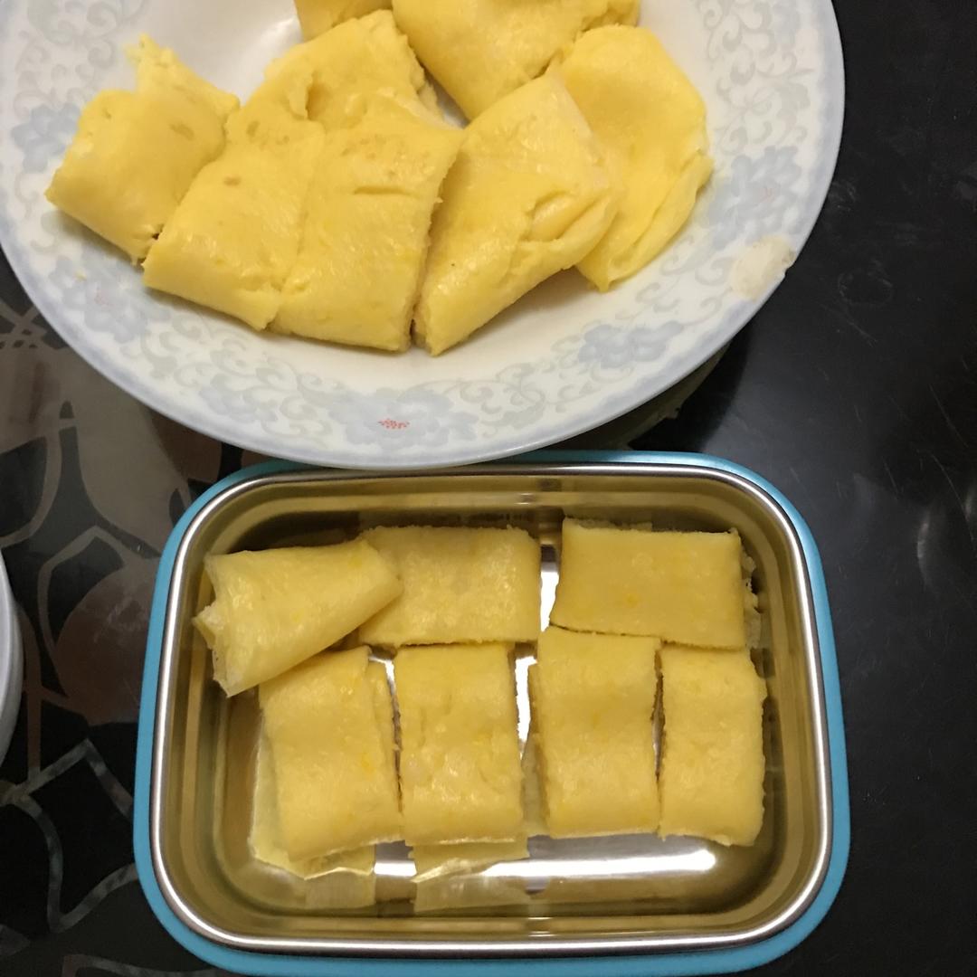 【早餐】鲜玉米奶香蛋饼