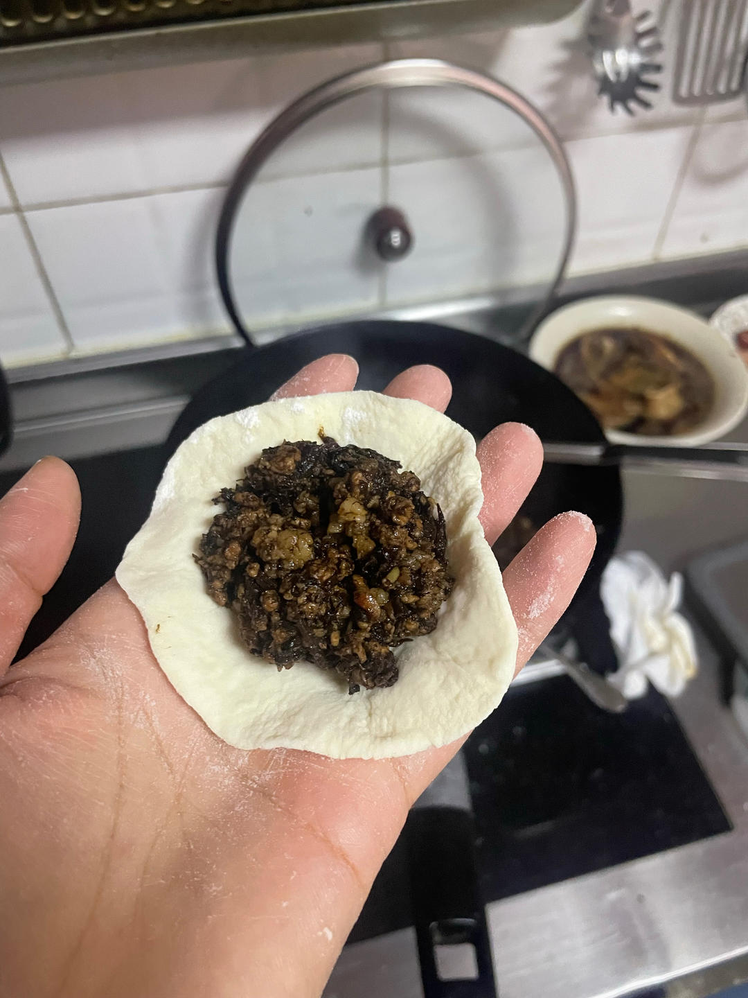 猪肉梅干菜包子