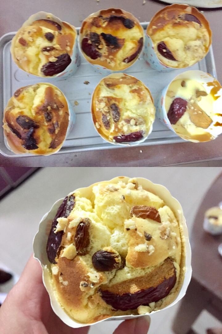 纸杯蛋糕 8寸戚风蛋糕的量