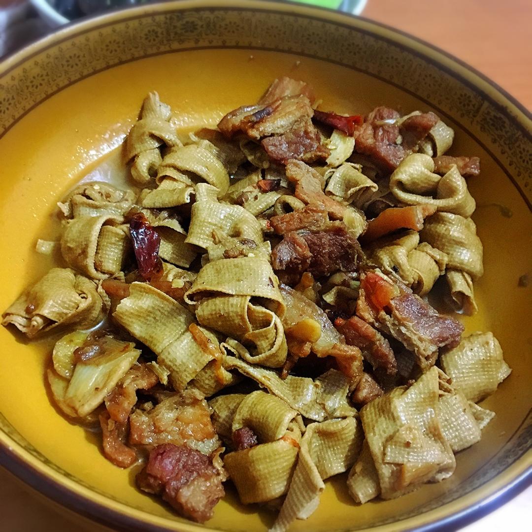 百叶结烧肉