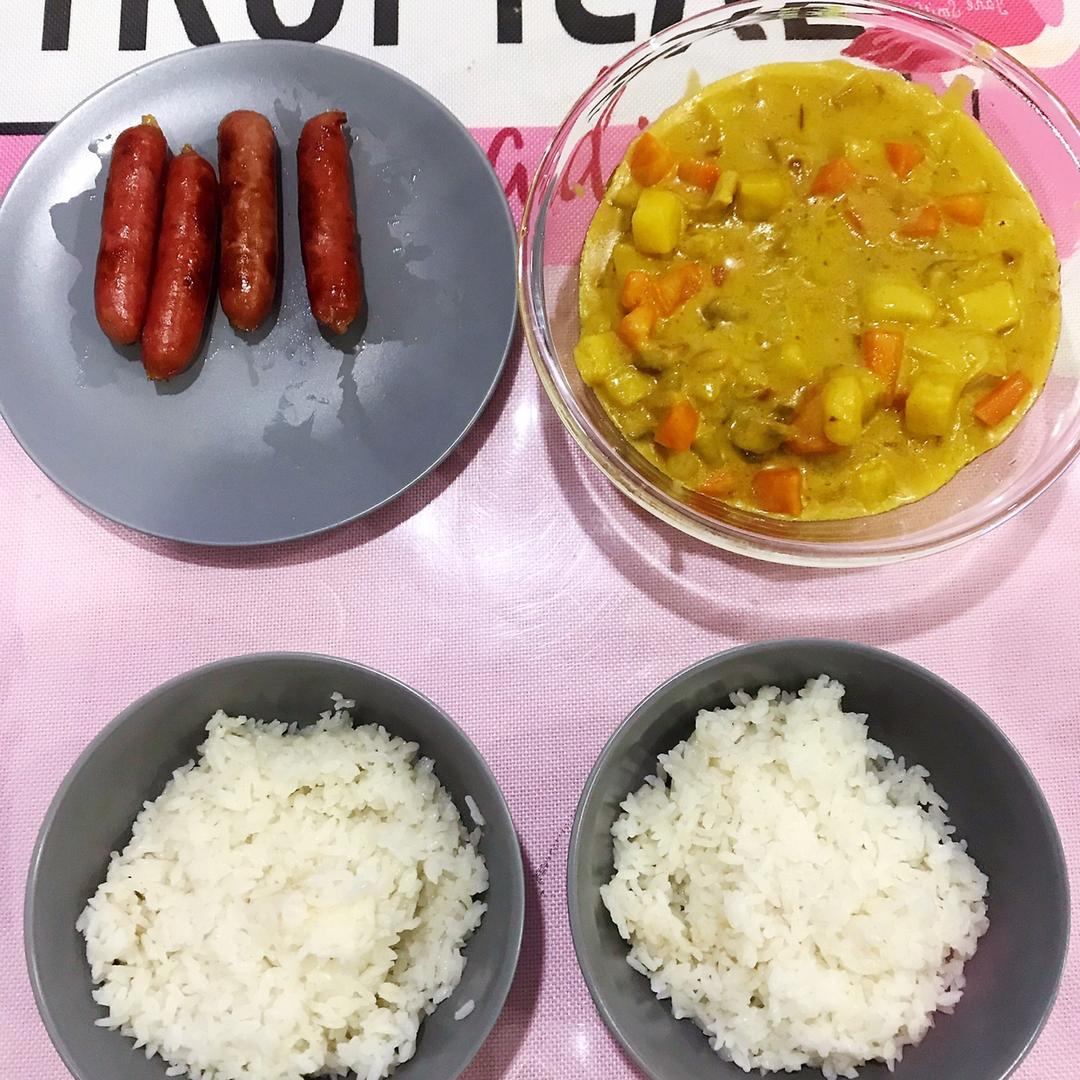咖喱鸡肉饭(媲美泰国餐厅)
