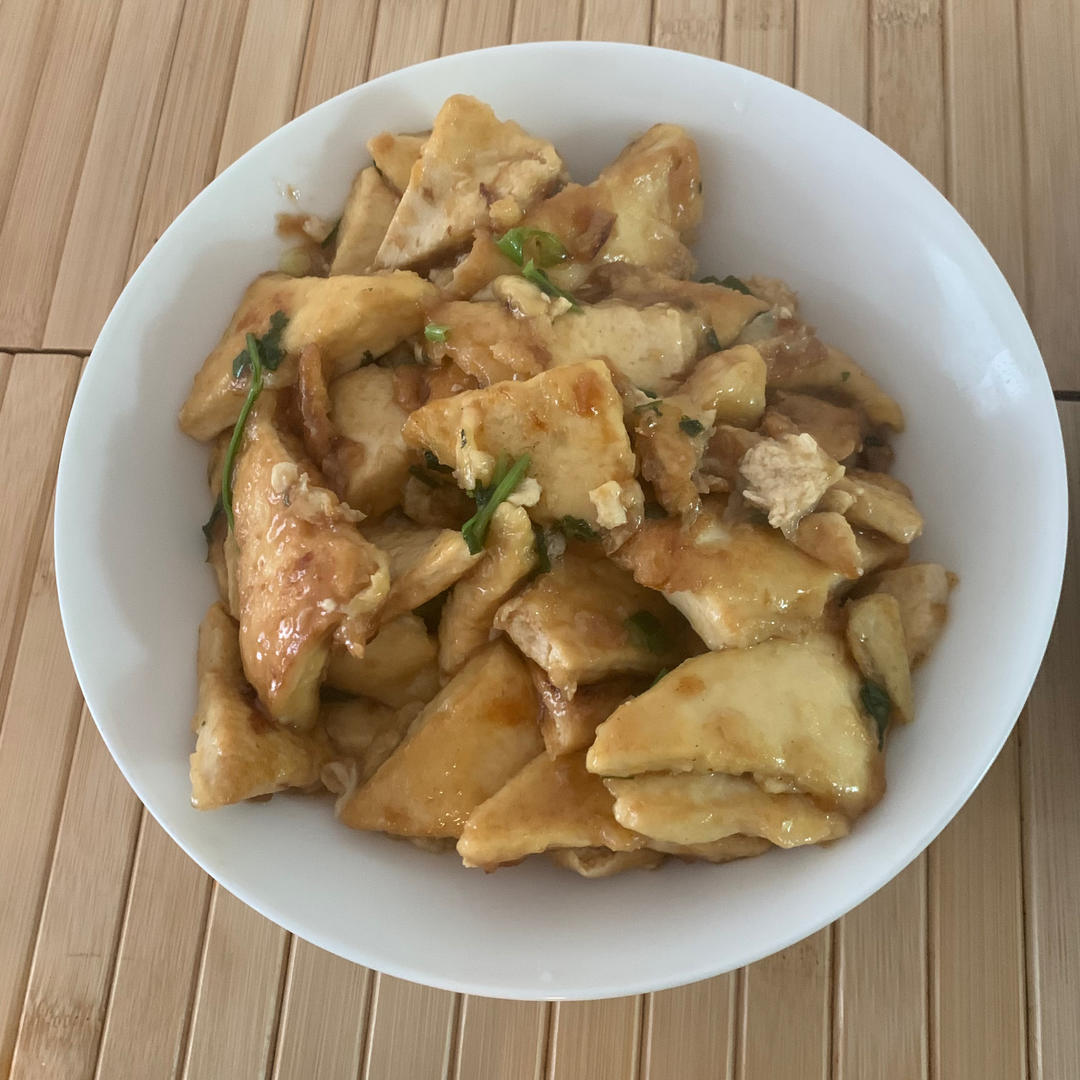 无敌好吃的香煎豆腐