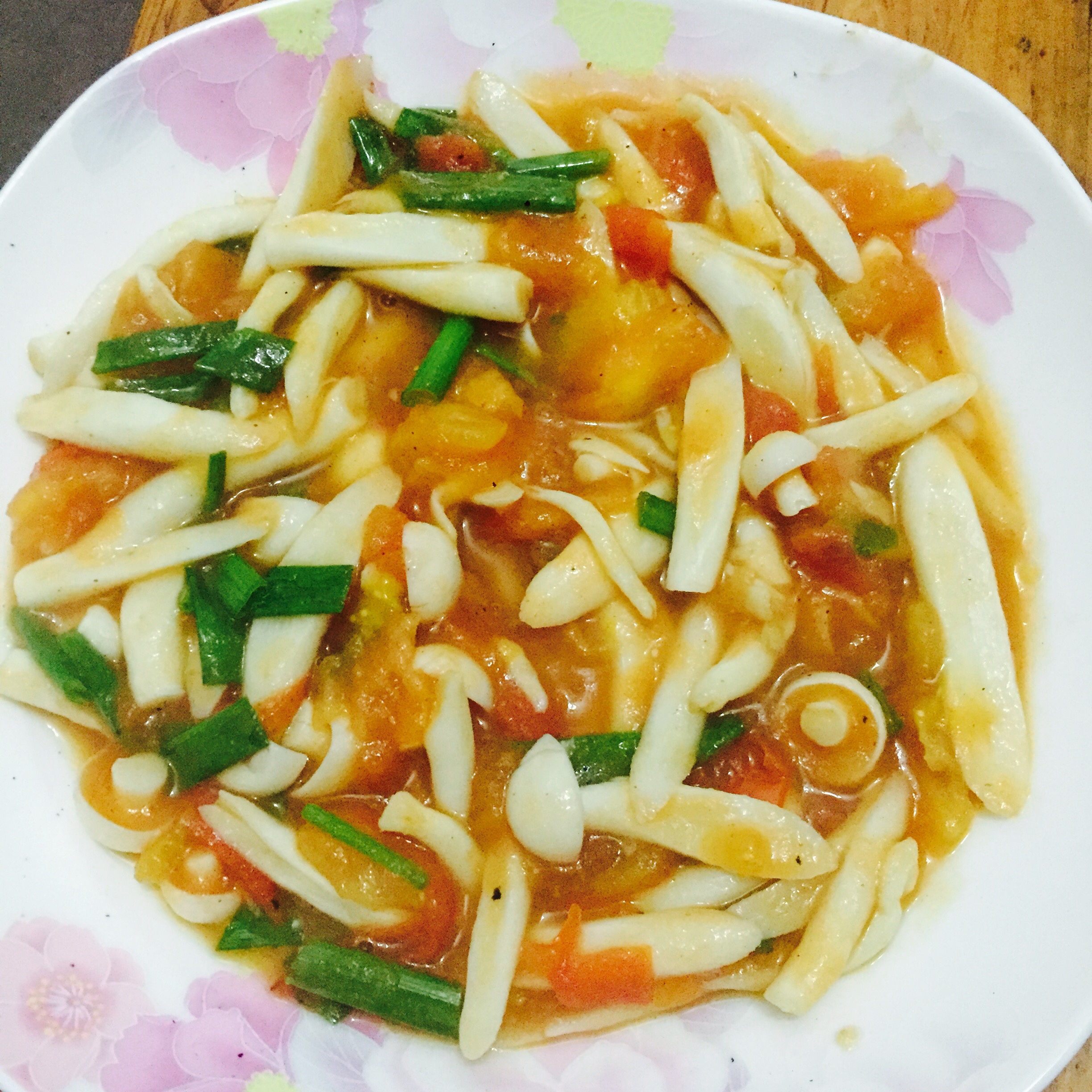 茄汁海鲜菇