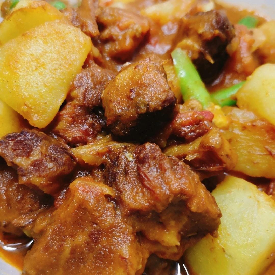 秘制版-咖喱土豆牛肉