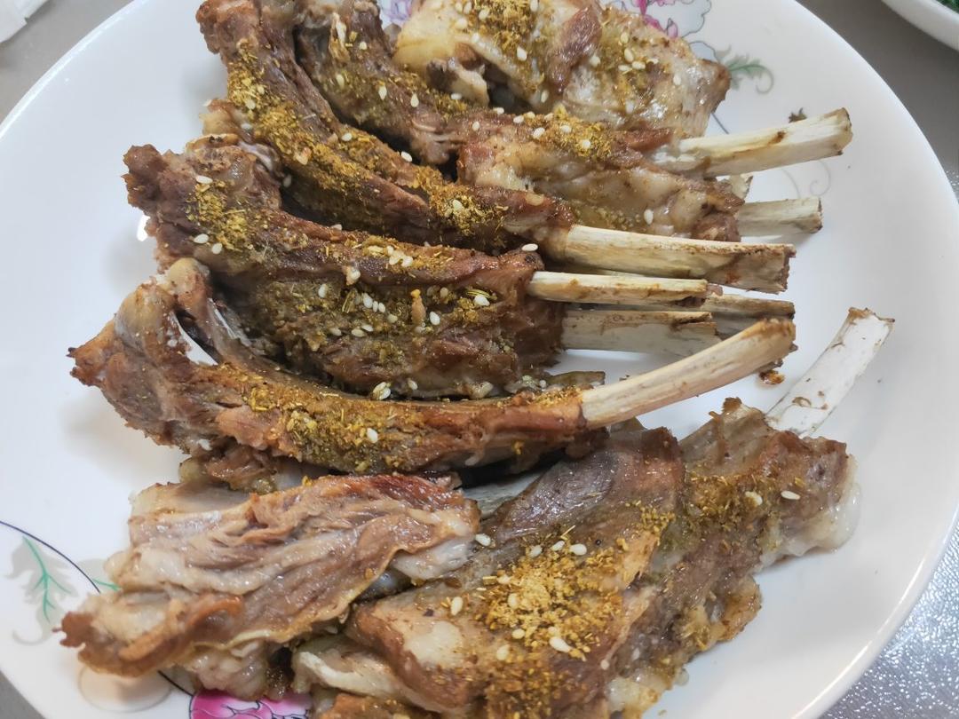 孜然烤羊排