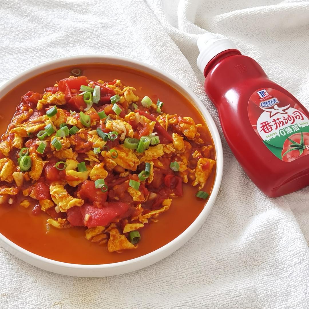 西红柿炒鸡蛋的做法 步骤9