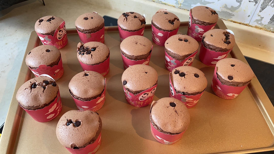 6寸可可戚风（内附8寸5蛋配方）