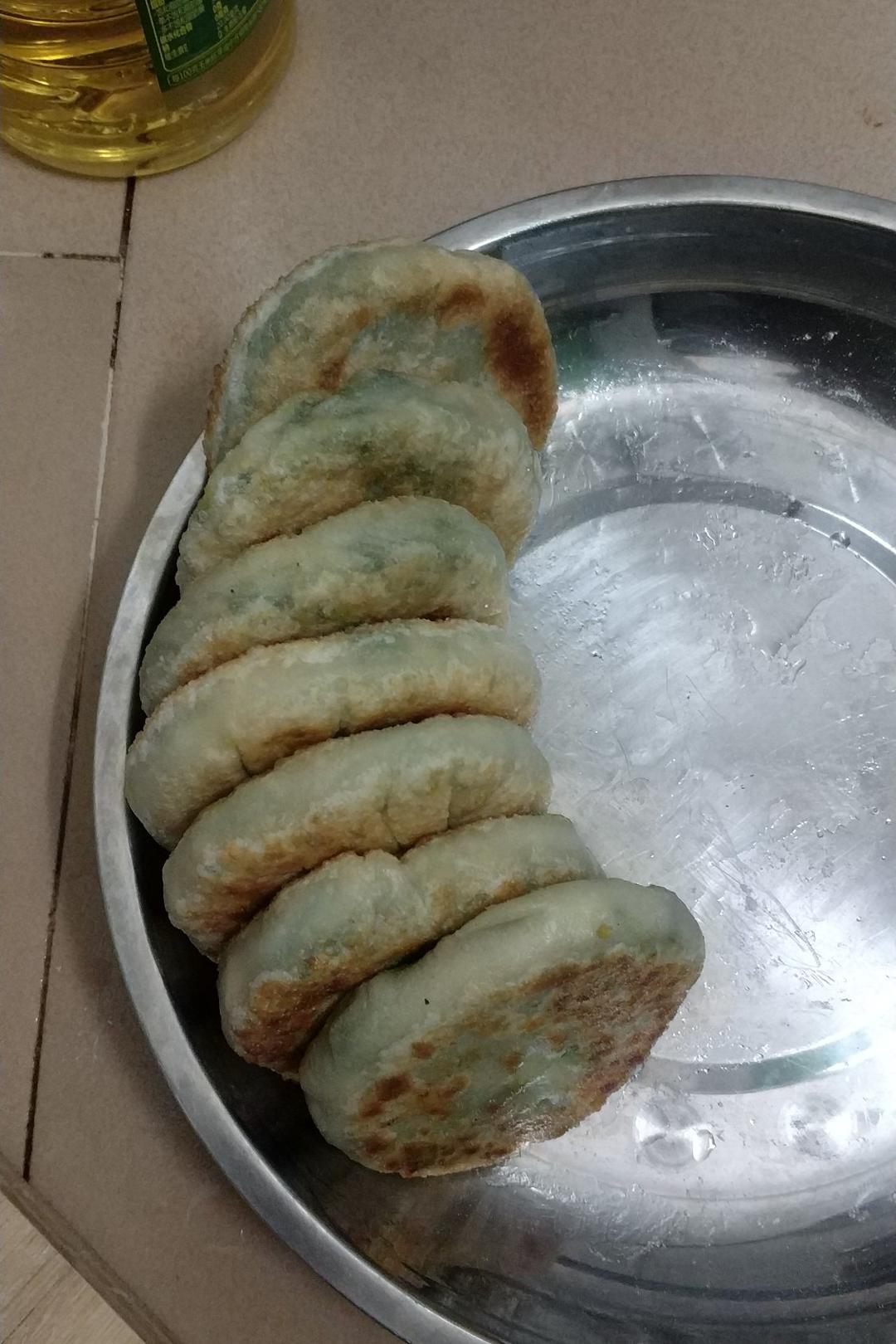 薄皮韭菜饼