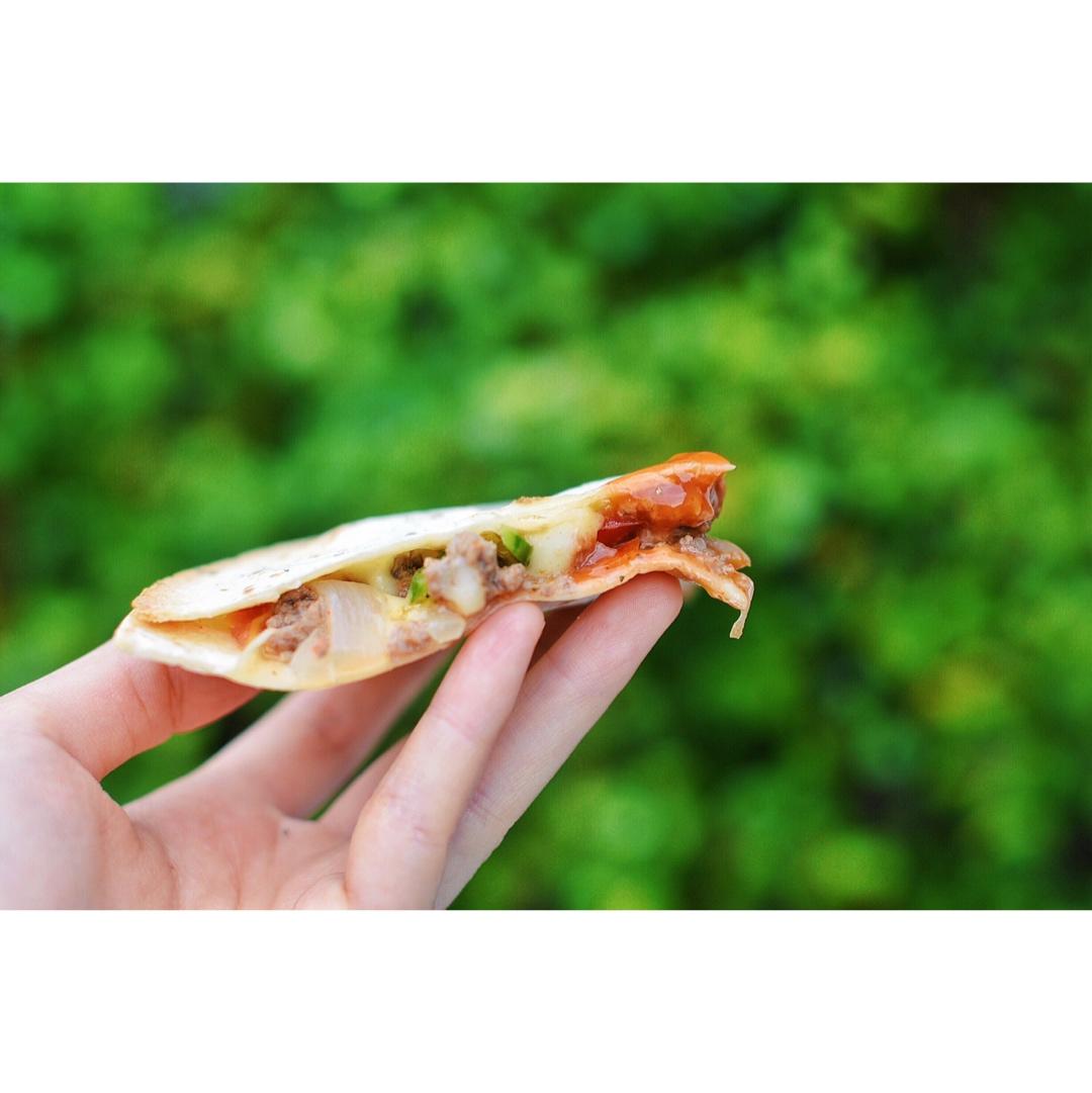 lin做的不油腻的墨西哥三角饼