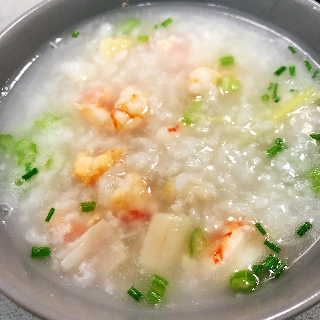 joanna_ke做的干贝鲜虾粥