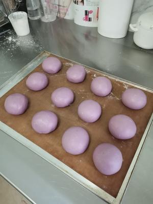 紫薯椰蓉老面包的做法 步骤13