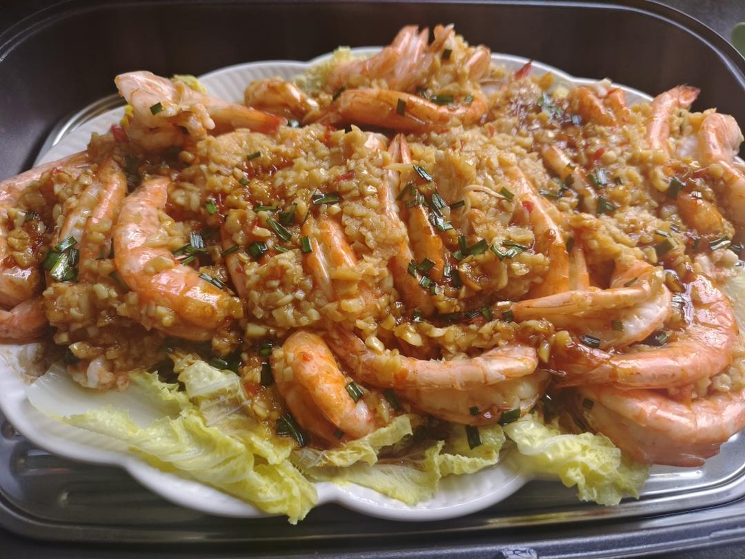 蒜蓉粉丝开背虾
