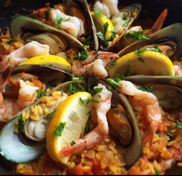 【曼食慢语】Seafood Paella 西班牙海鲜饭