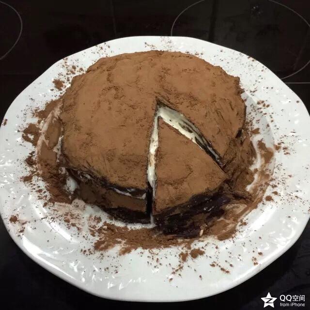 巧克力千层可丽饼