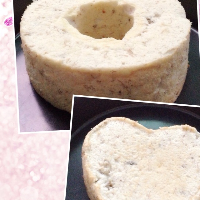 花呢香蕉天使蛋糕 （无油）