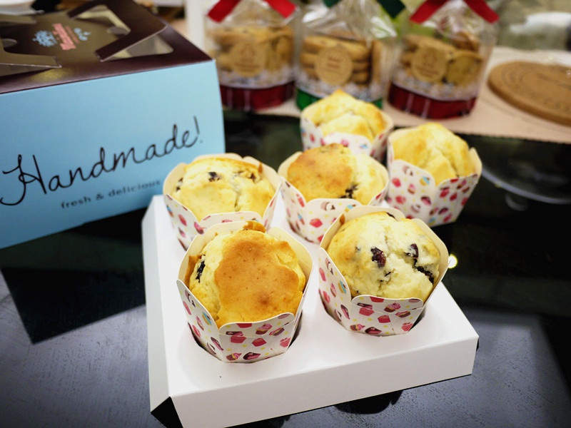 蔓越莓麦芬蛋糕