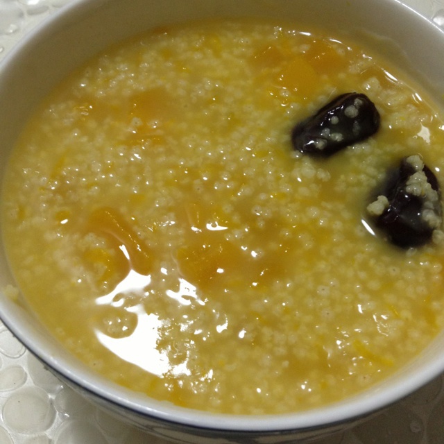 小米红枣南瓜粥