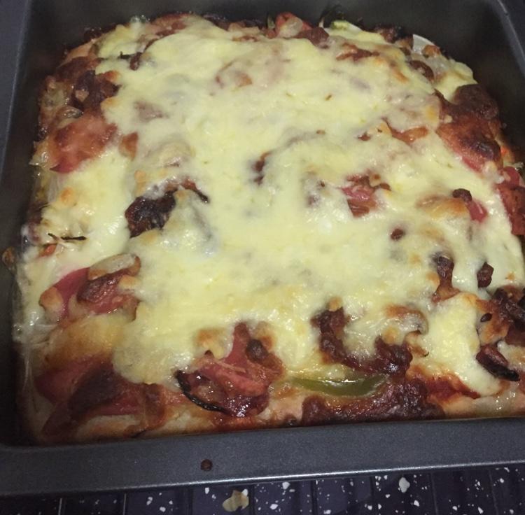 在家做披萨，居然比外卖还香！我试了30次才搞定配方