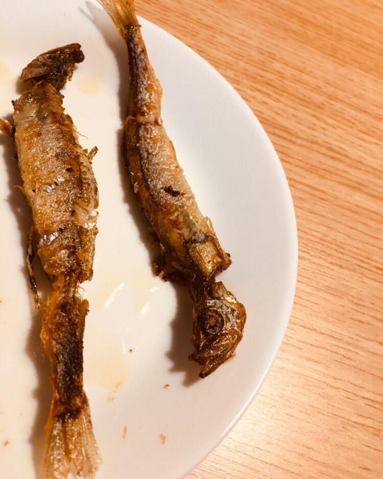 香煎椒盐多春鱼