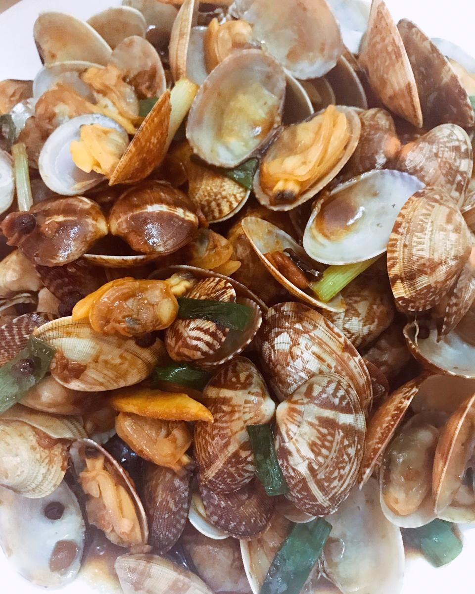 酱香炒花甲🐚蛤蜊🐚