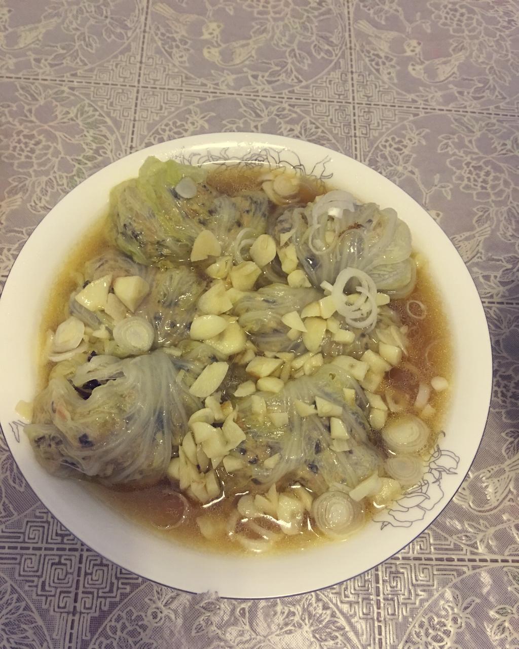 肉酿白菜卷