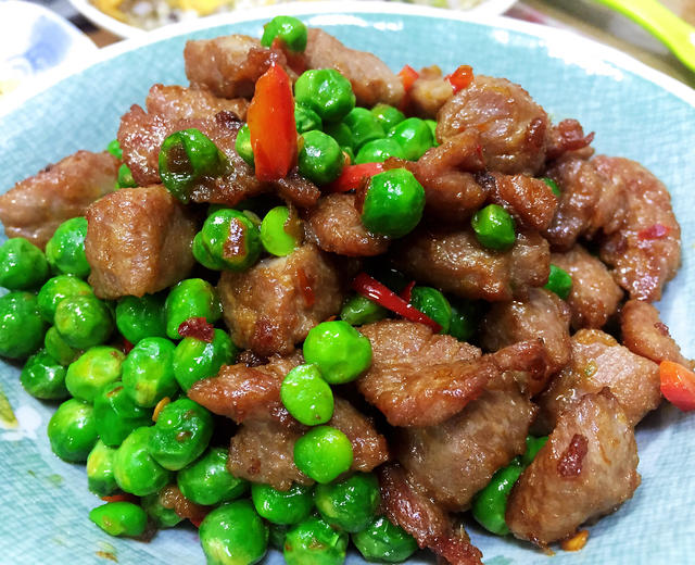 豌豆牛肉粒