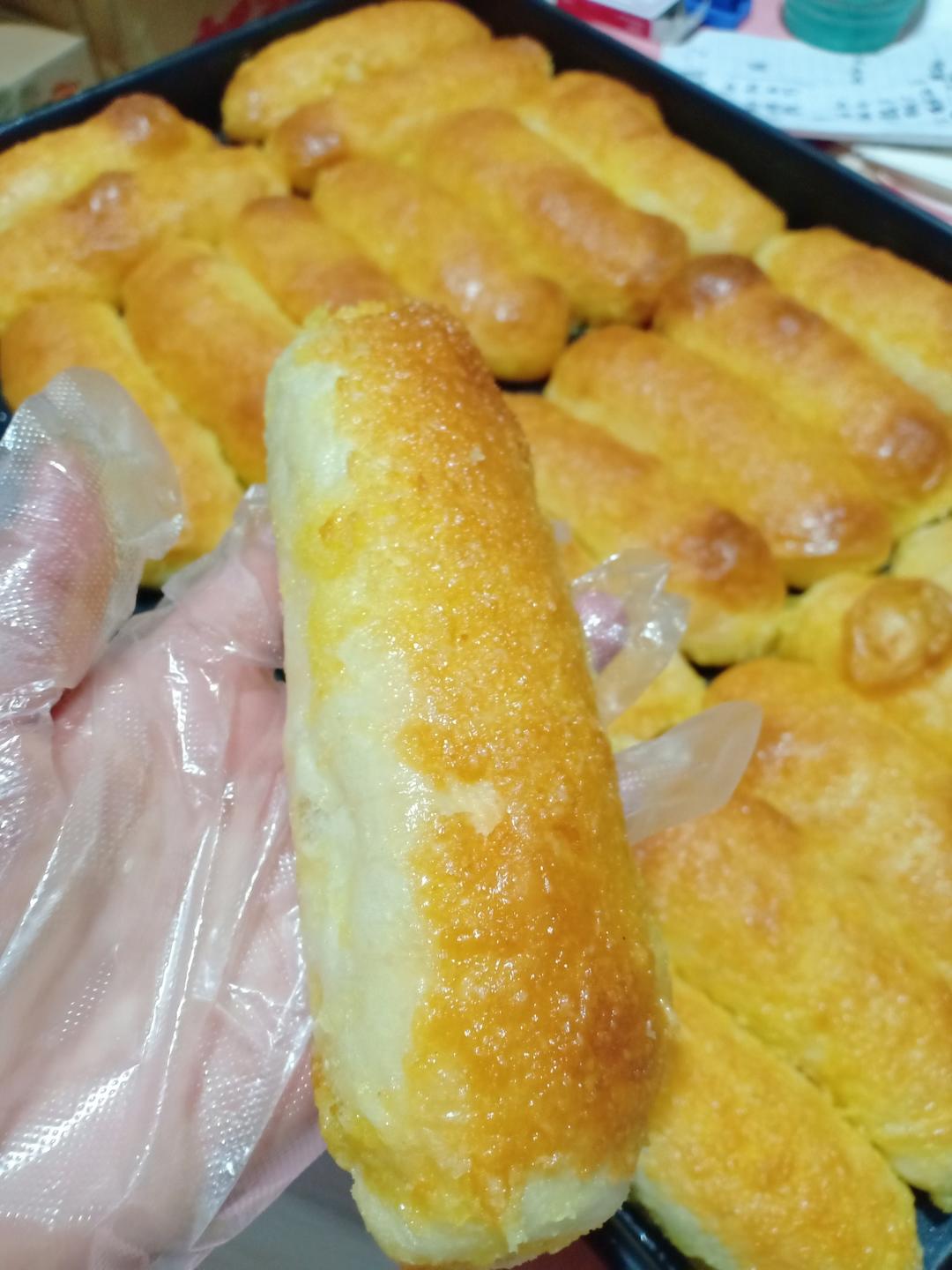 黄金椰条面包的做法