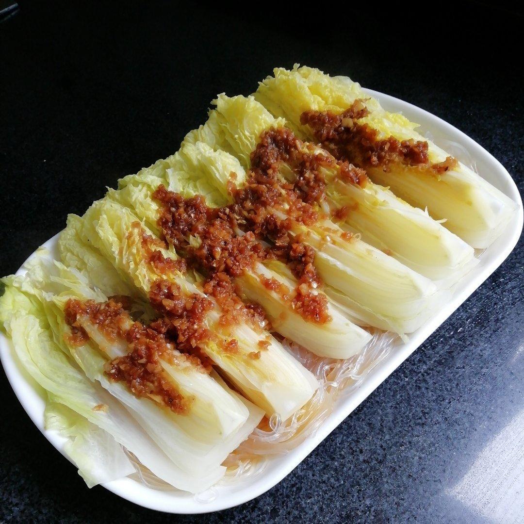 蒜蓉粉丝蒸娃娃菜