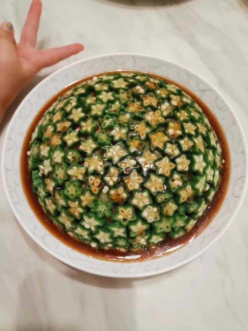 秋葵土豆泥