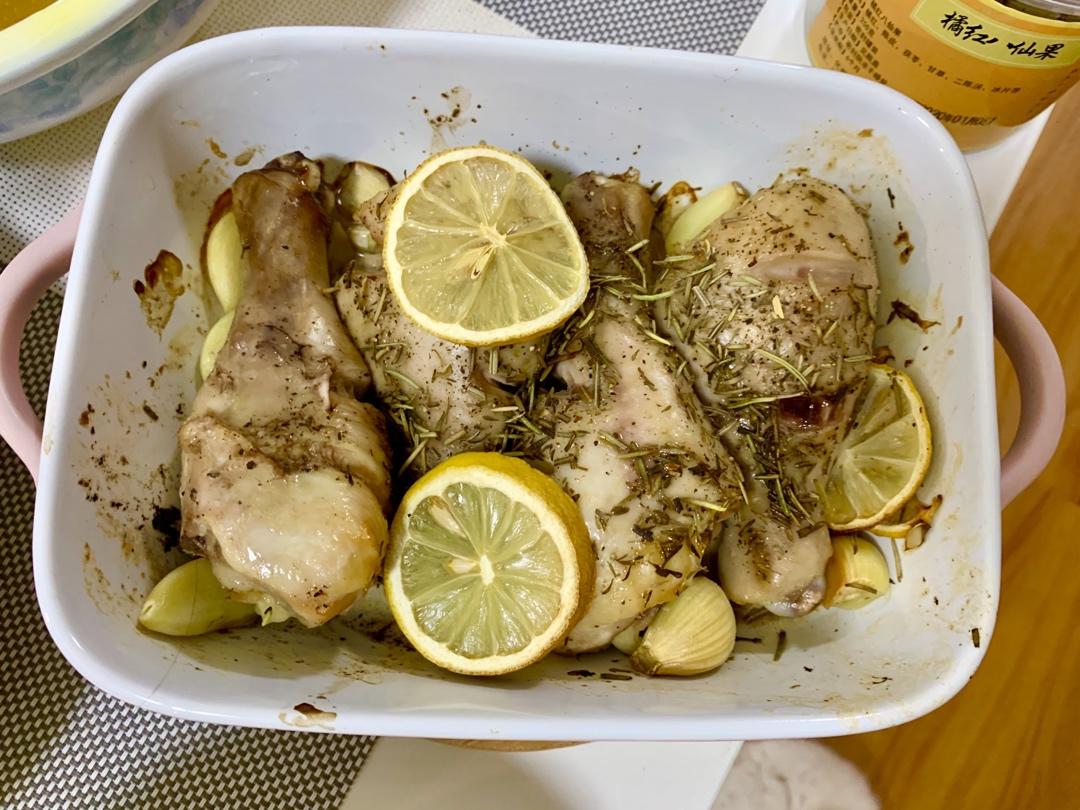 超详细 入味马杀鸡迷迭香烤鸡腿（翅）宴客必备