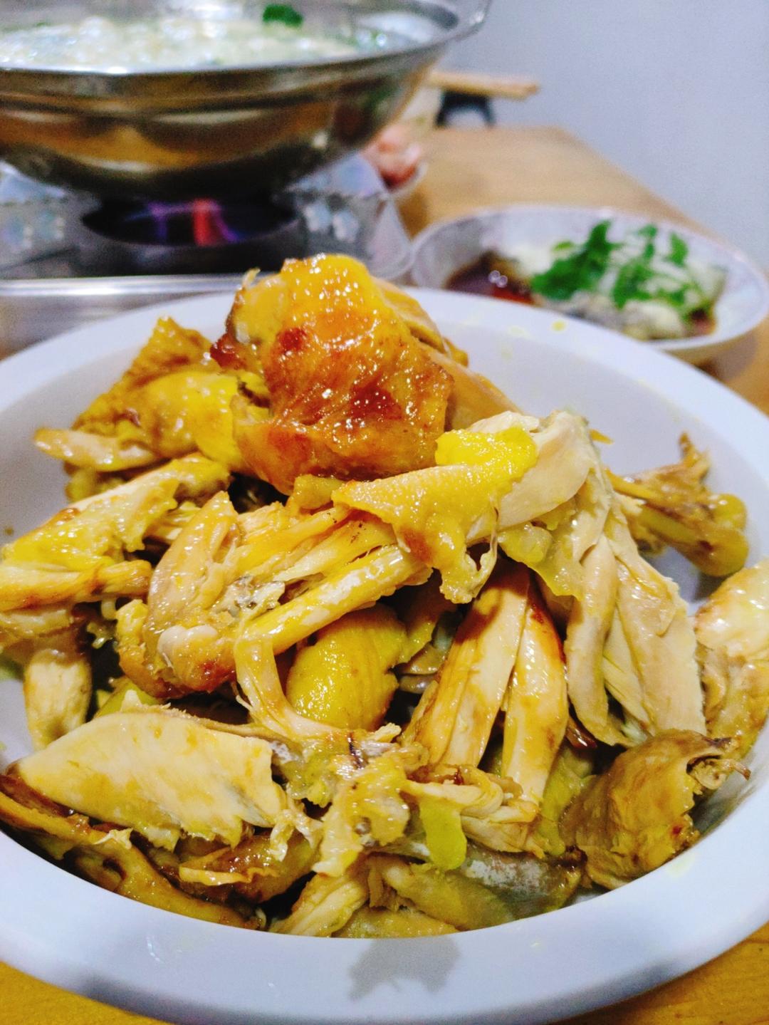 电饭煲版盐焗鸡