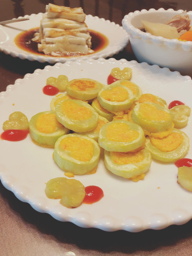 养胃西葫芦鸡蛋饼